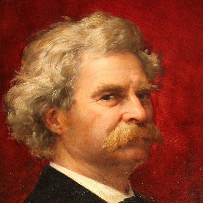 nhà văn Mark Twain