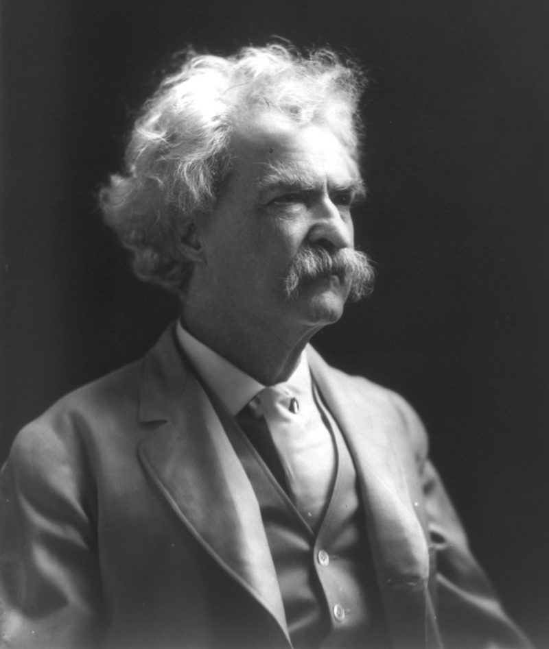 Chân dung nhà văn Mark Twain