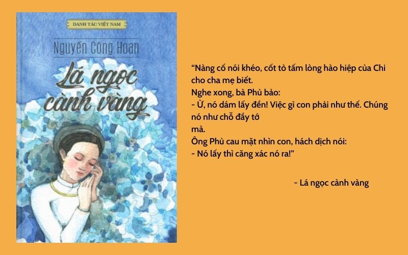 Lá ngọc cành vàng: Áng văn phê phán những luân lý lỗi thời la ngoc canh vang hinh anh 7 - Lá ngọc cành vàng: Áng văn phê phán những luân lý lỗi thời
