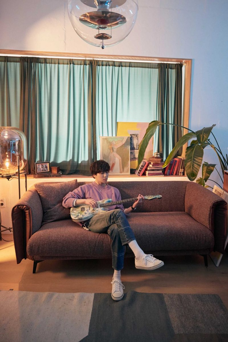 Guitar là đam mê từ nhỏ của Kang Seung-yoon