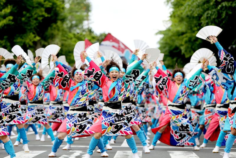 Yosakoi Soran - một trong những lễ hội được mong chờ hằng năm tại Hokkaido