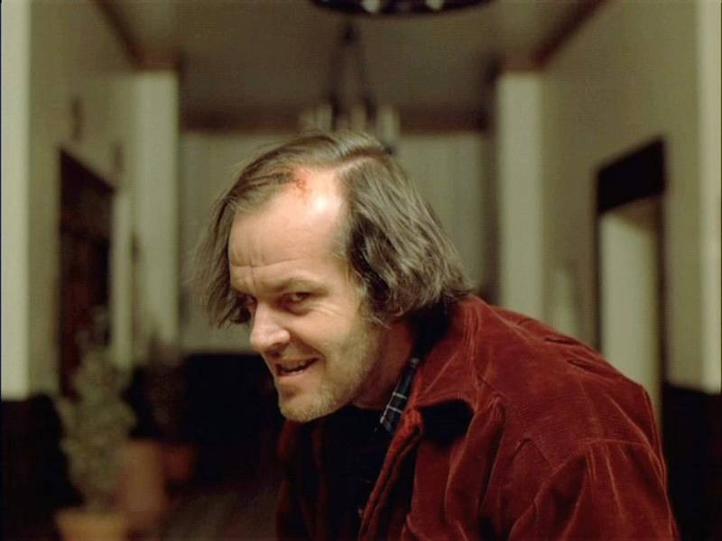 Nam tài tử Jack Nicholson trong vai Jack Torrance