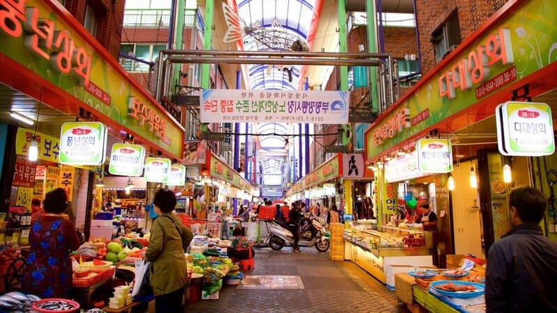 Gukje - một trong những ngôi chợ truyền thống nổi tiếng nhất tại thành phố