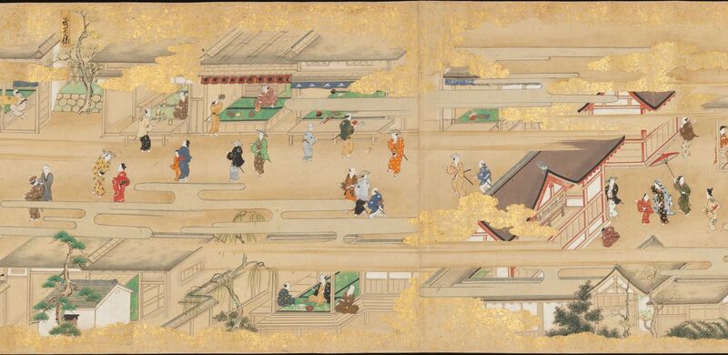 Hình ảnh Kyoto thời kỳ Edo 