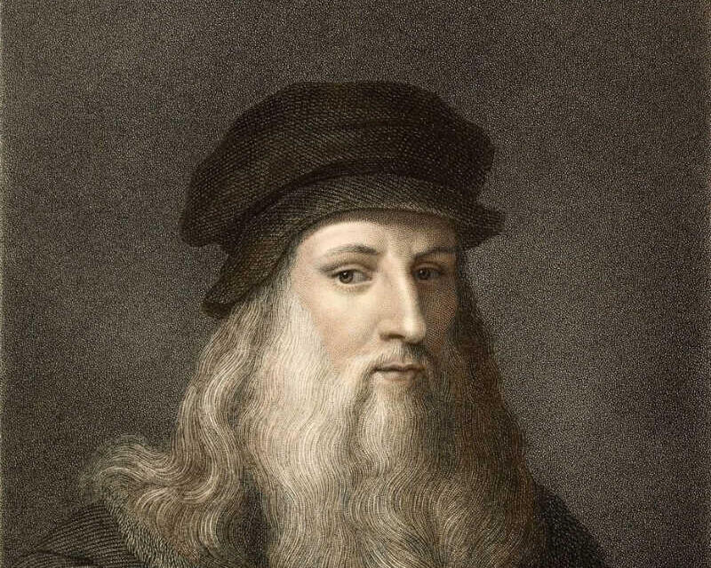 Chân dung danh họa Leonardo da Vinci