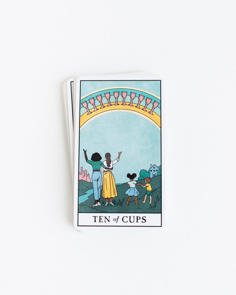 ten of cups hinh anh 8 e1648571525752 - 10 Of Cups là gì? Ý nghĩa của lá bài 10 Of Cups trong Tarot