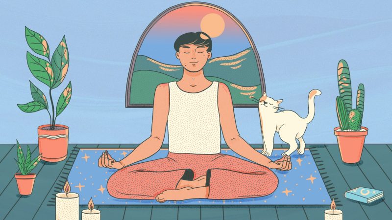 Thiền định giúp bình tĩnh giải quyết những căng thẳng của bản thân 