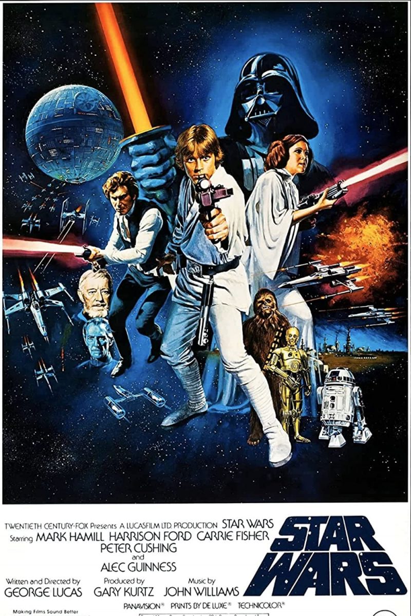 Công chiếu lần đầu năm 1977, Star Wars trở thành bom tấn nổi tiếng trên toàn thế giới