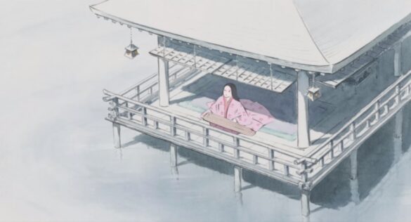 Mỗi đêm mặt trăng ló dạng, công chúa Kaguya đều thẫn thờ ngước nhìn