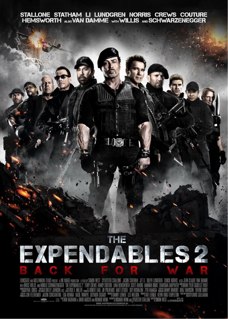 The Expendables 2 sở hữu cốt truyện kịch tính và ấn tượng