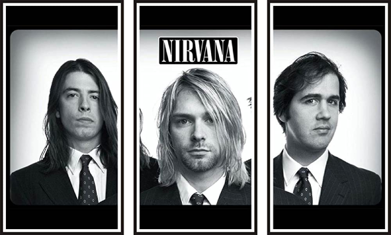 Nirvana trong một buổi chụp hình cho sản phẩm mới