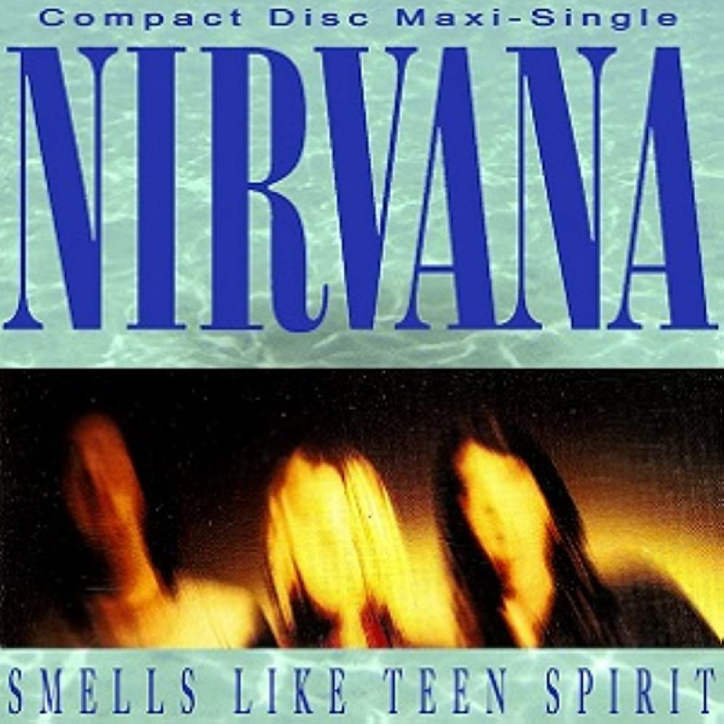 Hình ảnh poster ca khúc nổi tiếng Smells Like Teen Spirit