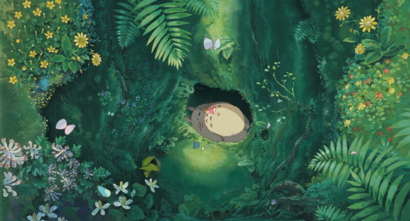 Studio Ghibli luôn luôn cẩn thận vào cụ thể từng đường nét vẽ của tớ với Hàng thôn của tôi là Totoro