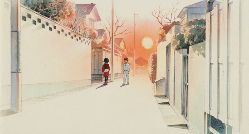 Các họa sĩ Ghibli đã tinh tế phác họa những đường nét đầy mê hoặc trong Chỉ còn ngày hôm qua