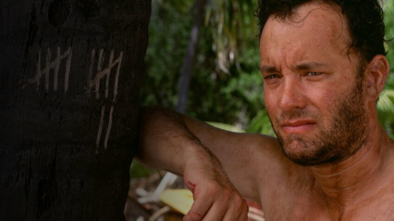 Chuck đối mặt với nhiều khó khăn khi một mình trên hoang đảo