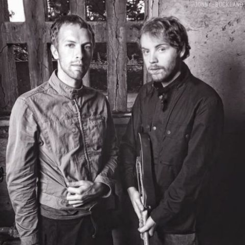 Chris Martin và Jonny Buckland thời trai trẻ