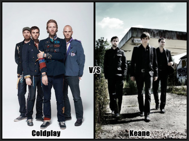 Coldplay và Keane có mối quan hệ thú vị với nhau