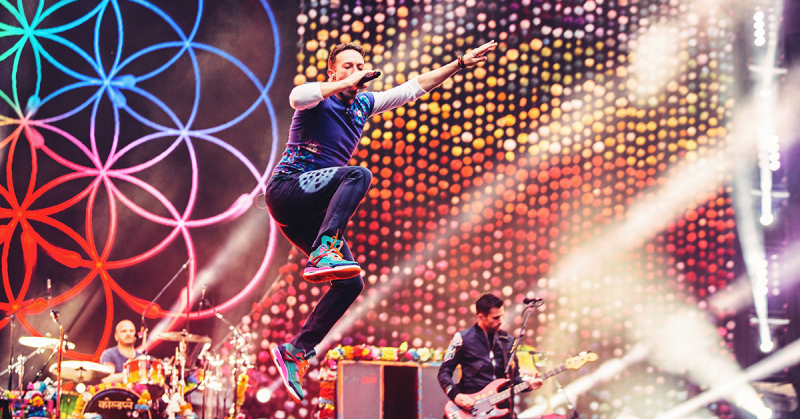 Coldplay cháy hết mình tại A Head Full of Dreams Tour