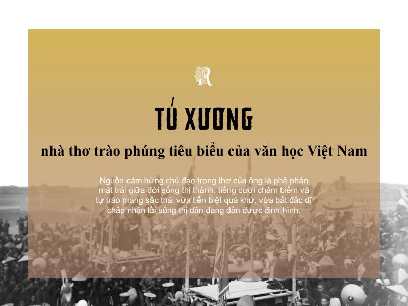 Tú Xương nhà thơ trào phúng tiêu biểu của văn học Việt Nam