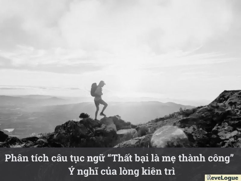 Phân tích câu tục ngữ “Thất bại là mẹ thành công” - Ý nghĩ của lòng kiên trì