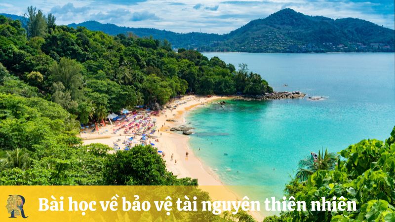 Ý thức về việc khai thác và bảo vệ tài nguyên bền vững