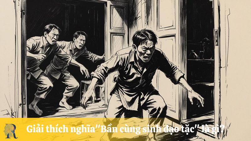Giải thích thành ngữ "Bần cùng sinh đạo tặc" là gì?