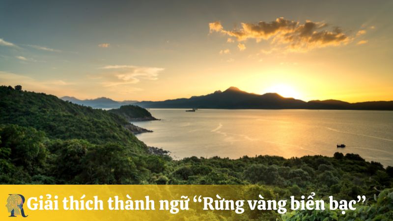 Giải thích thành ngữ “Rừng vàng biển bạc”