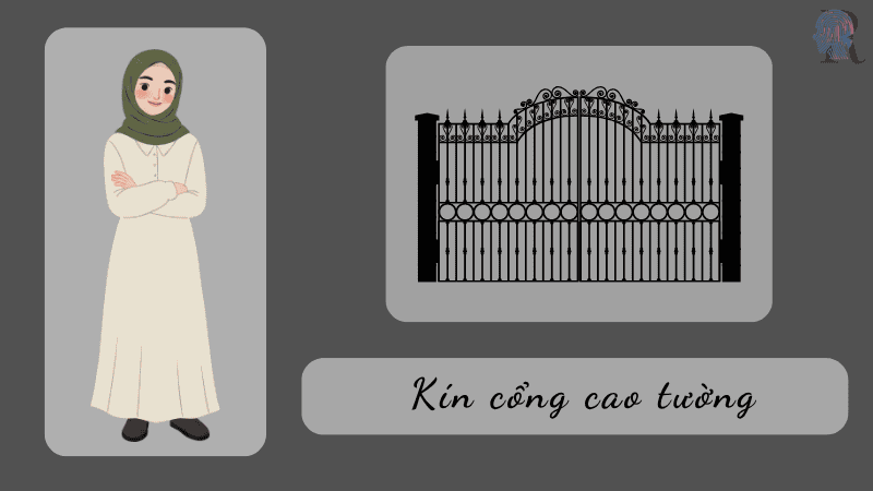 Kín cổng cao tường