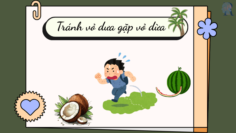 Tránh vỏ dưa gặp vỏ dừa