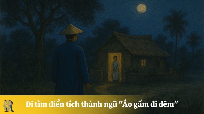 Đi tìm điển tích thành ngữ "Áo gấm đi đêm"