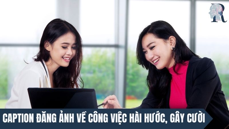Caption đăng ảnh về công việc hài hước, gây cười