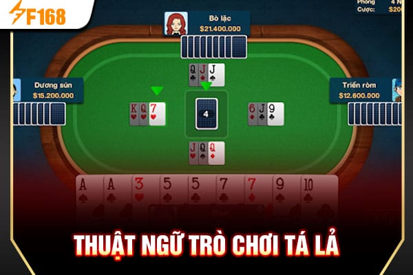 Thuật ngữ trò chơi tá lả Thuật ngữ trò chơi tá lả