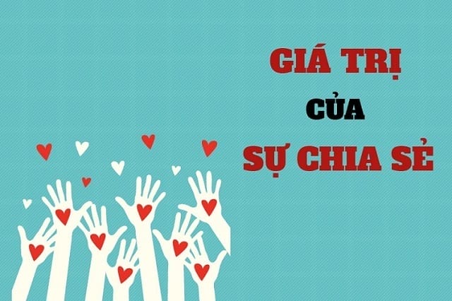 Từ “chia sẻ” mang giá trị nhân văn sâu sắc