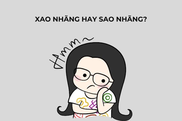 Xao nhãng hay sao nhãng: Cụm từ nào được sử dụng phổ biến hơn?