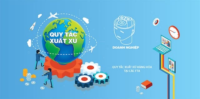Xuất xứ có nghĩa là nơi sản xuất hàng hoá