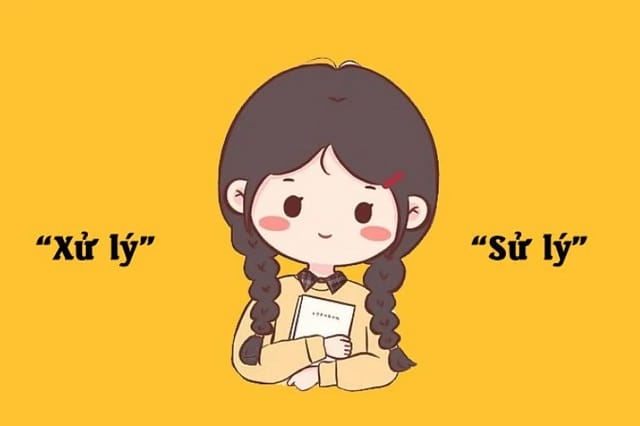 Có nhiều cách để bạn ghi nhớ và viết đúng chính tả “xử lý”