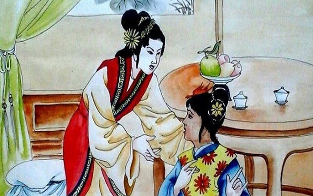 Diễn biến nội tâm Thuý Kiều trong đêm trao duyên