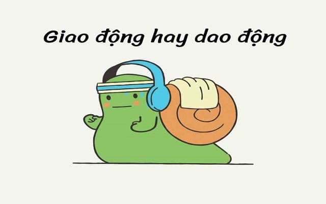 Giao động hay dao động viết đúng chính tả