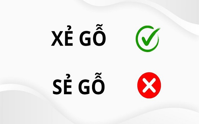 Nguyên nhân một số người hay sai khi dùng Xẻ và Sẻ Nguyên nhân một số người hay sai khi dùng Xẻ và Sẻ