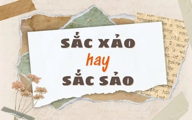 Sắc sảo hay sắc xảo đúng chính tả
