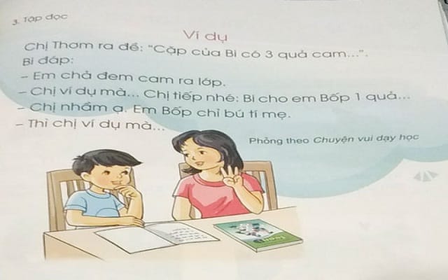 Phân biệt: tỉ dụ, thí dụ và ví dụ