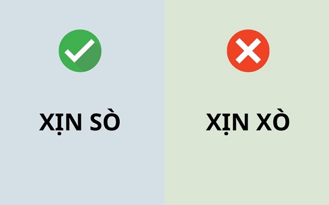 Quy chuẩn chính tả của từ xịn sò Quy chuẩn chính tả của từ xịn sò