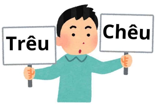 Từ “chêu” không có nghĩa