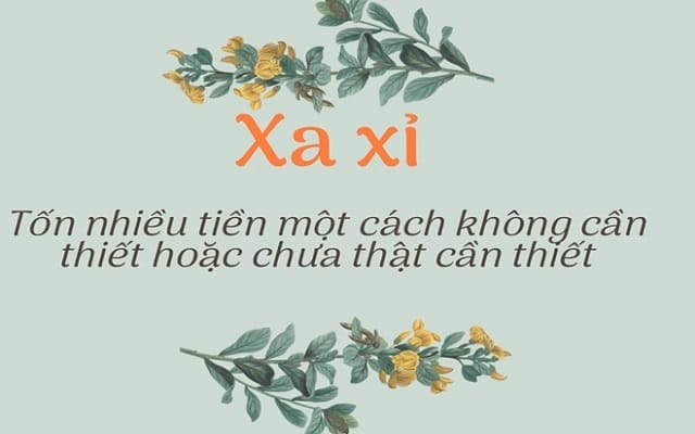 Xa xỉ hay sa sỉ đúng chính tả