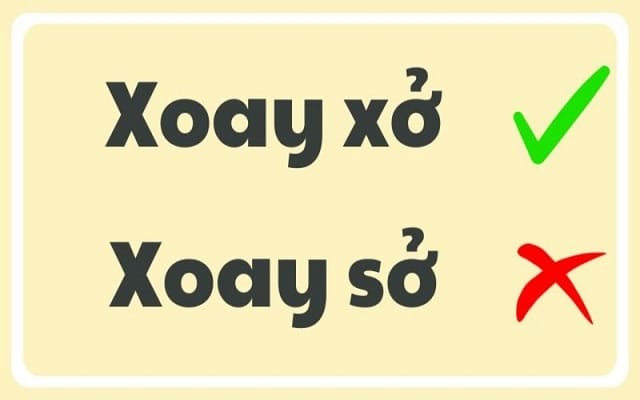 Xoay sở hay xoay xở đúng chính tả