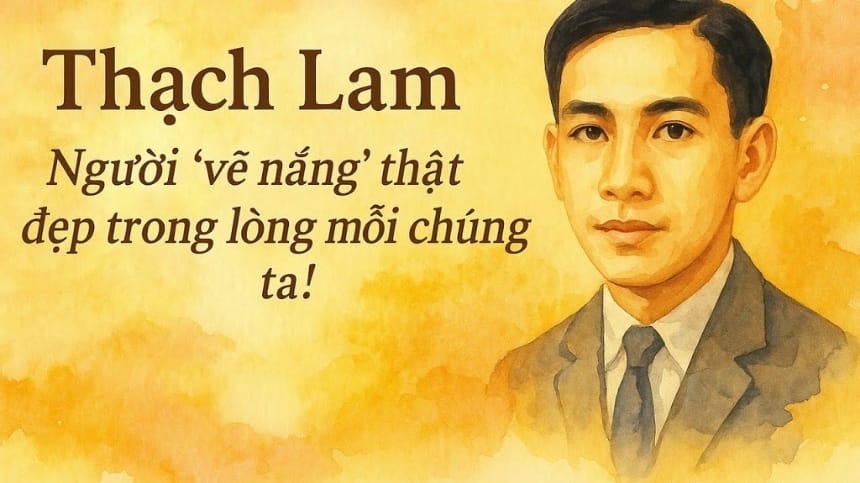 Tác giả Thạch Lam - một thành viên của Tự Lực Văn Đoàn