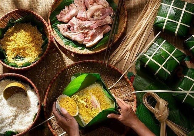 Lý do nhầm lẫn giữa bánh chưng và bánh trưng