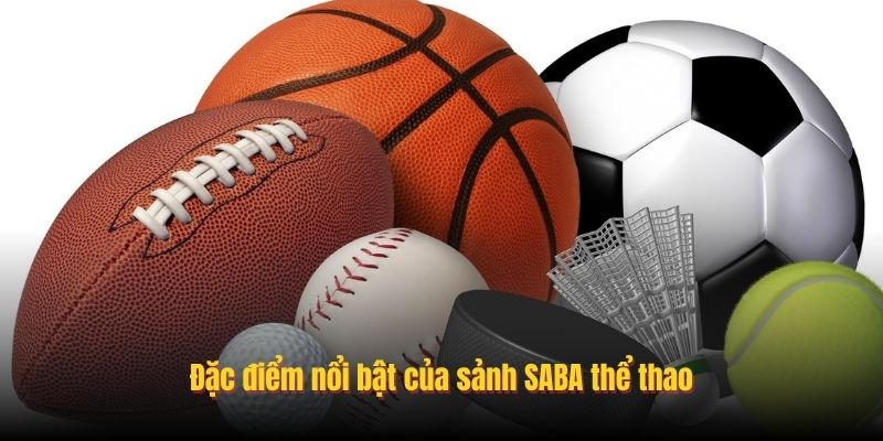 Đặc điểm nổi bật của sảnh SABA thể thao
