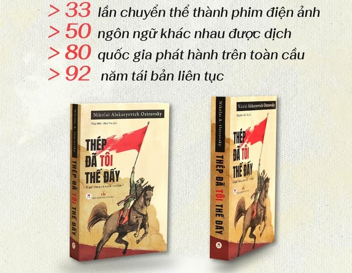 “Thép Đã Tôi Thế Đấy”là một trong các tác phẩm kinh điển của văn học Nga, nổi tiếng trên toàn thế giới