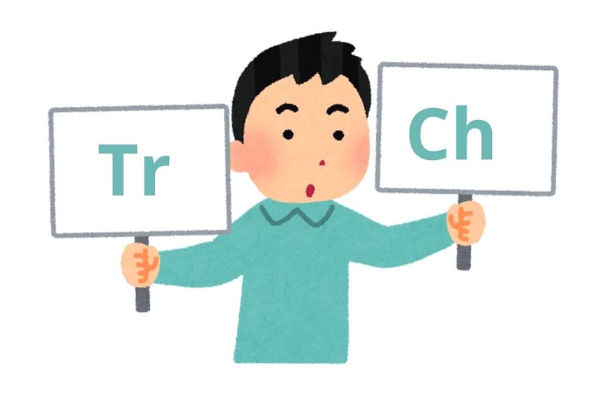 Mẹo để phân biệt giữa ch và tr